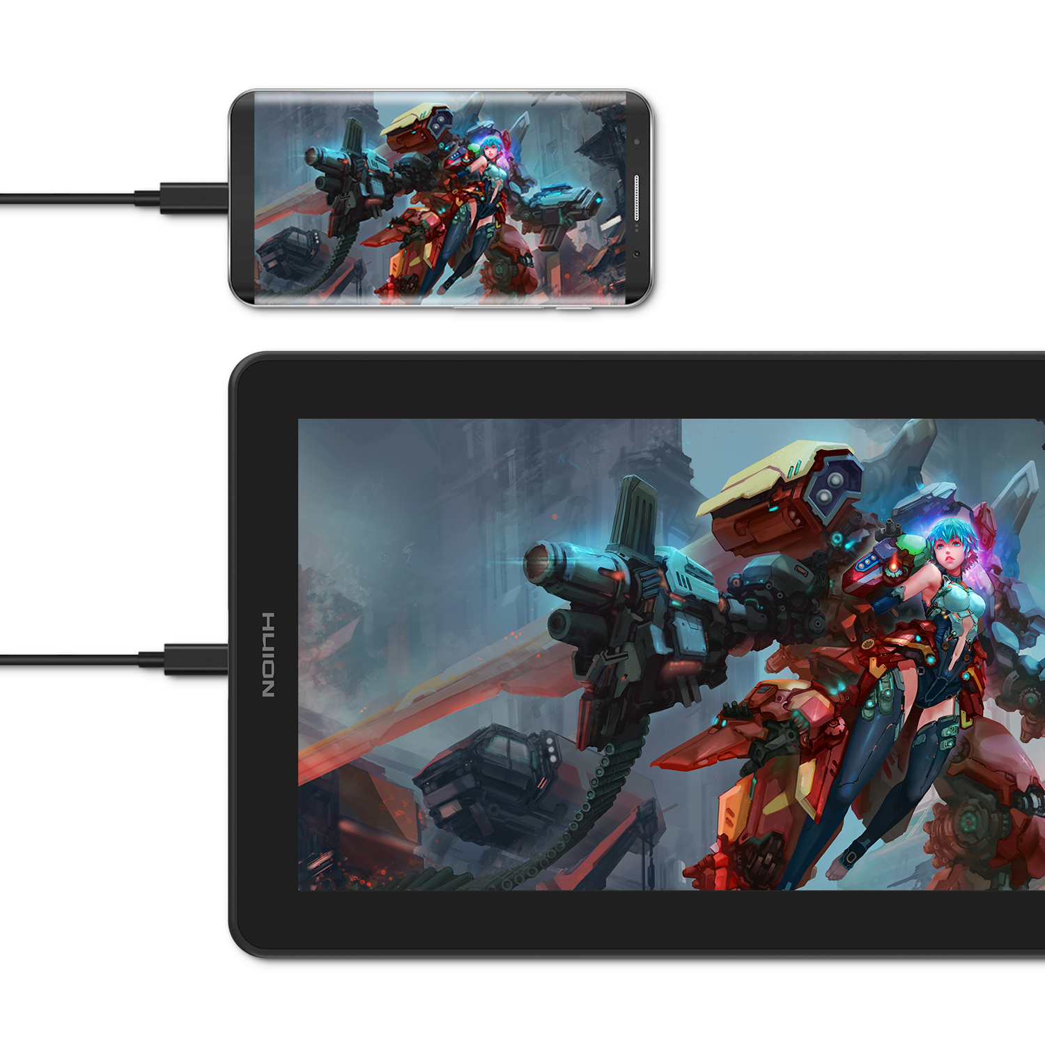 Bảng vẽ LCD Huion Kamvas 13 (2K)
