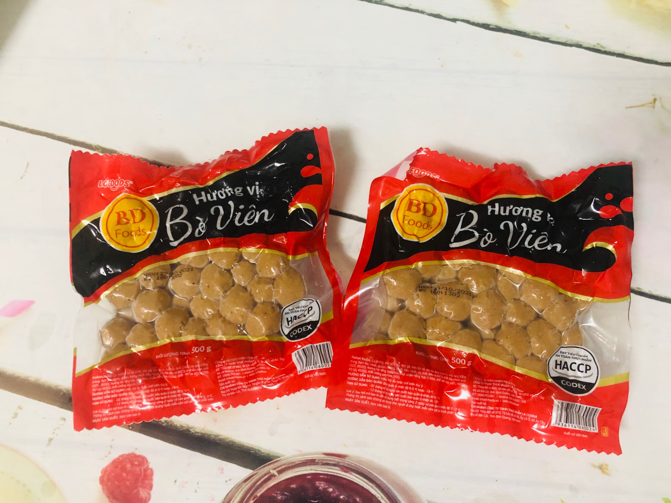 Bò viên Lacusina ngon siêu rẻ