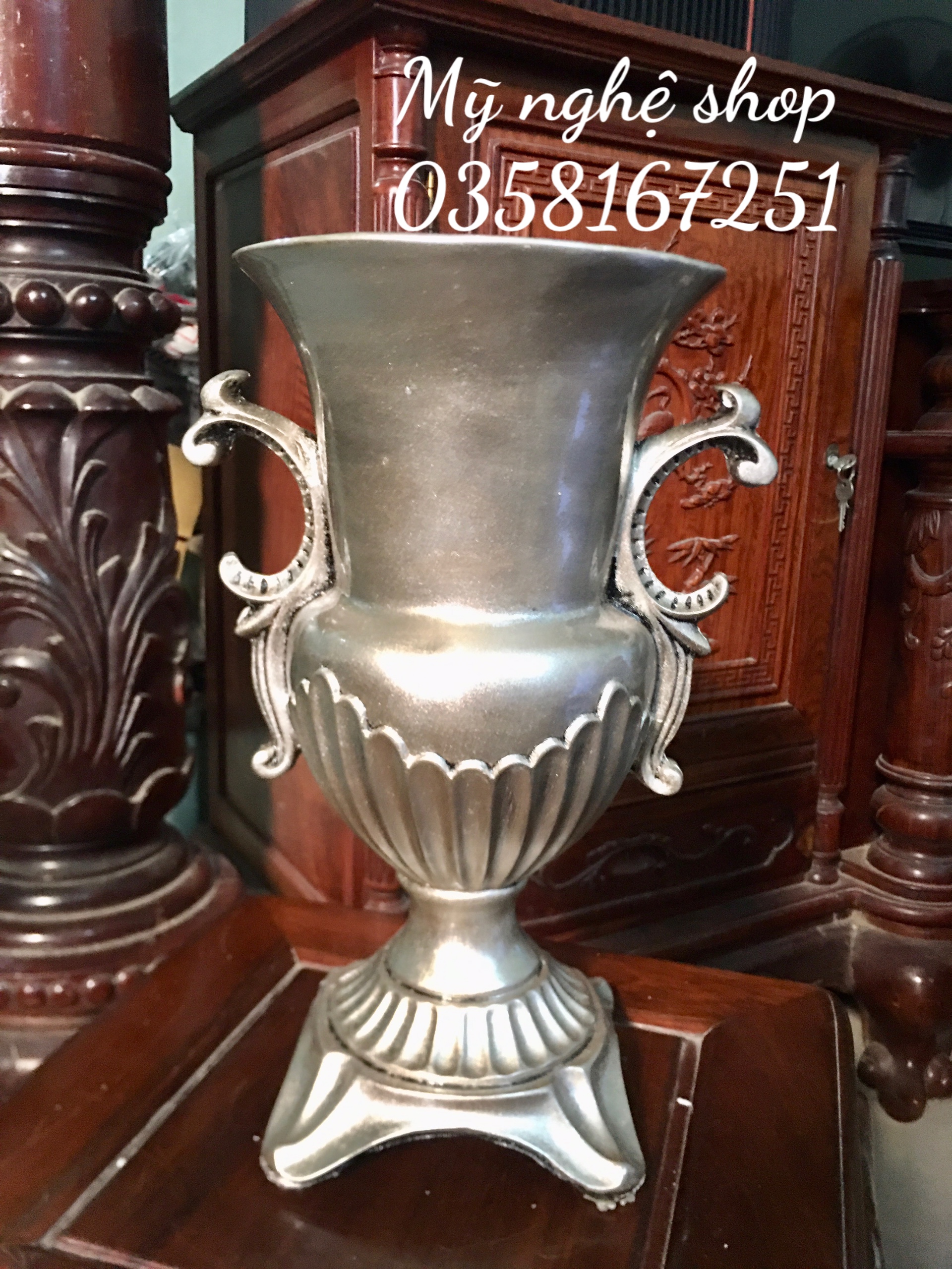 Bình hoa composite mã cúp 21 bình cắm hoa, bình hoa decor, bình hoa chơi tết, bình hoa trang trí Mỹ nghệ shop bình hoa cao cấp