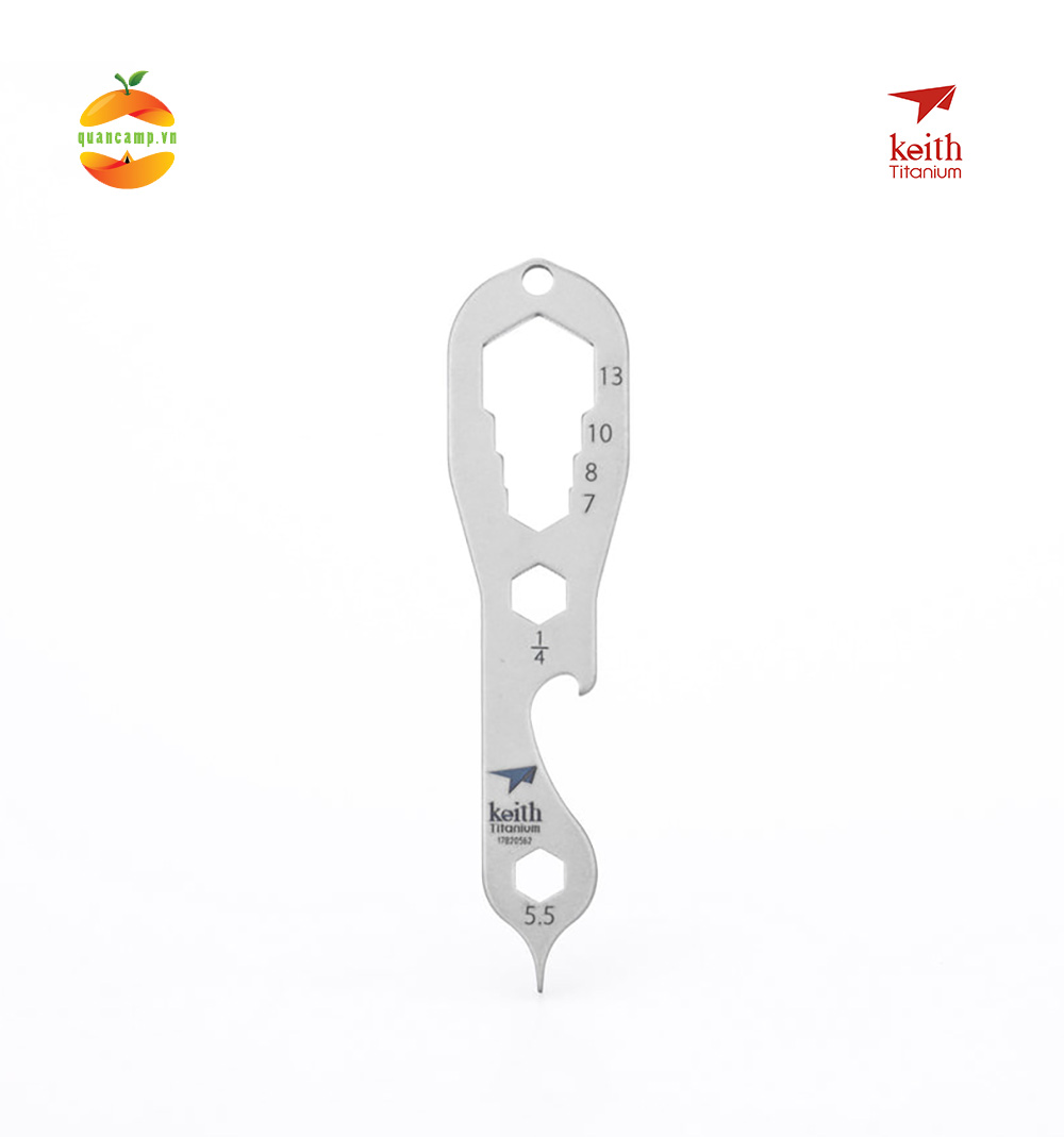 Móc khóa đa năng Keith Titanium Ti1705 Keychain Multi-Tool