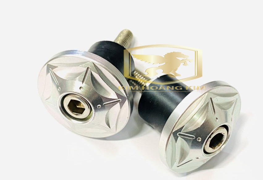 Gù tay lái Titan Gr5 màu Bạc gắn xe máy Sirius,Wave,Exciter,Sonic,Raider,Satria....