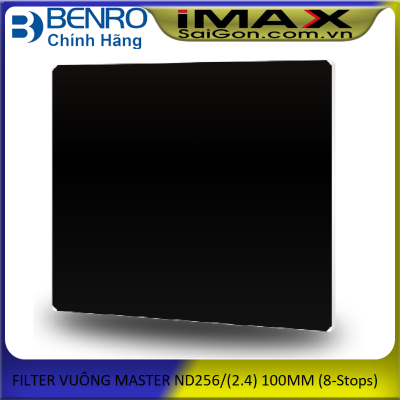 Kính lọc Filter Vuông Benro Master ND256 (2.4) 100mm