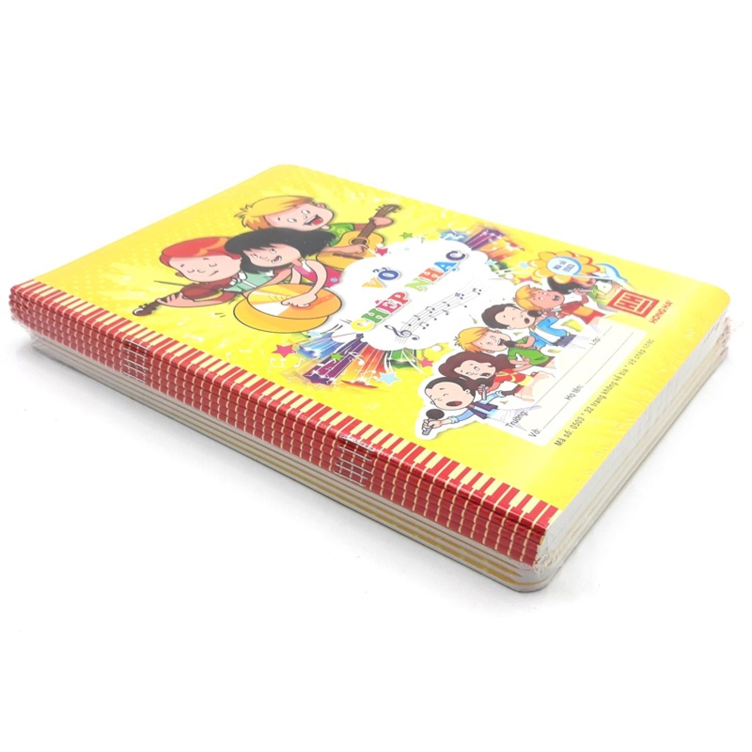COMBO 3 Vở chép nhạc School Hồng Hà 0503 .Với thiết kế vui tươi, ngộ nghĩnh rất được các bạn nhỏ yêu thích