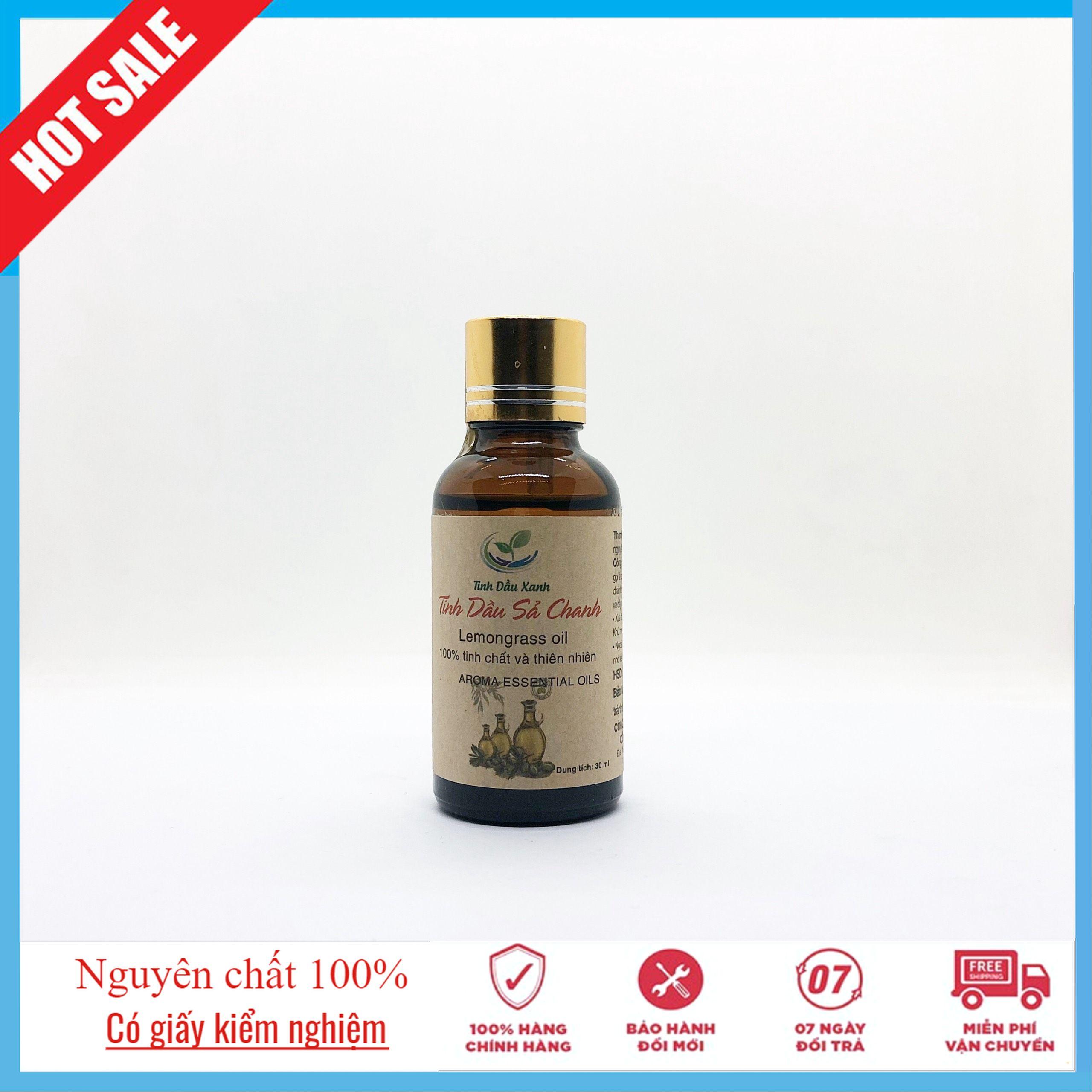 Tinh Dầu Sả Chanh Nguyên Chất 30ml