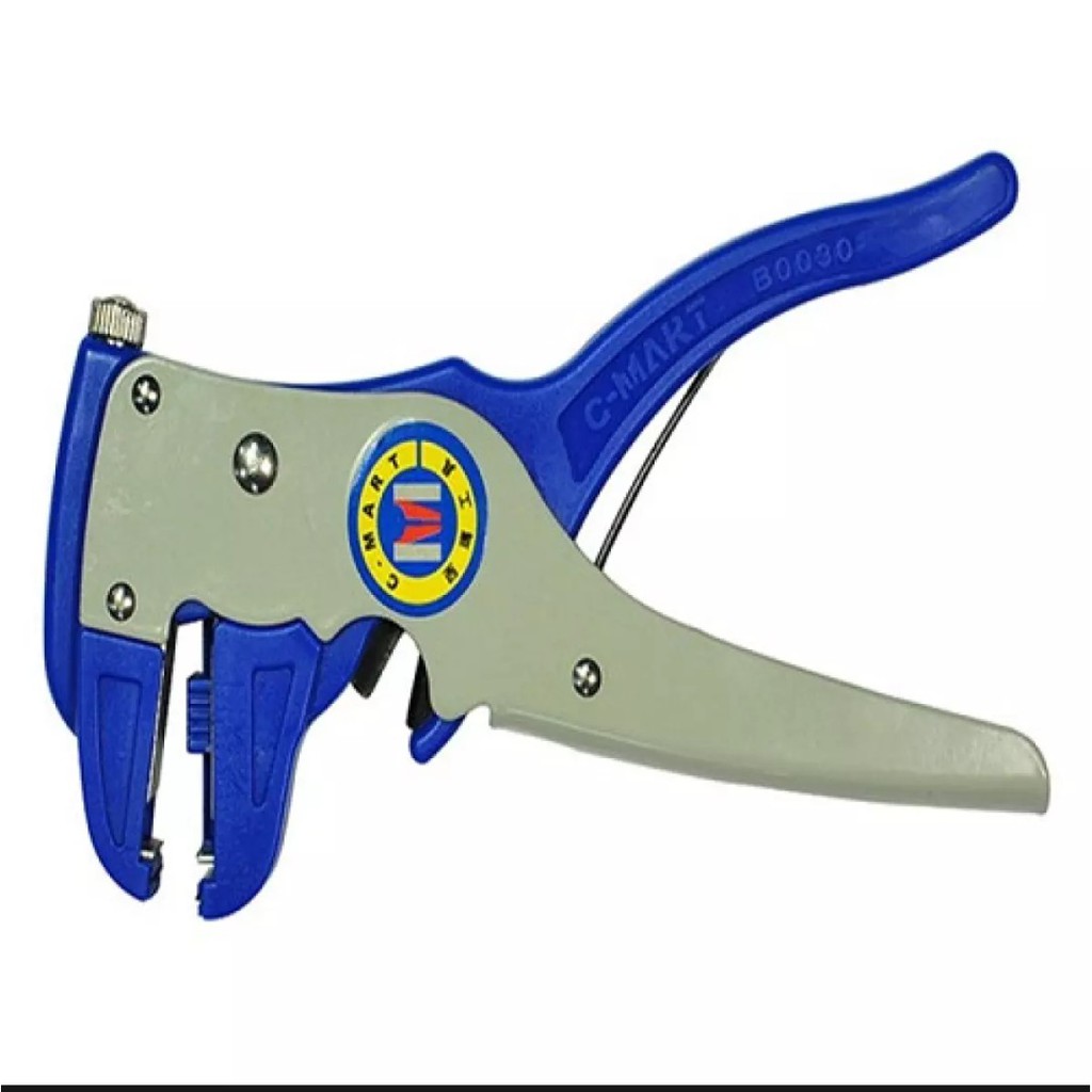 Kìm cắt và tuốt dây điện c-mart b0030