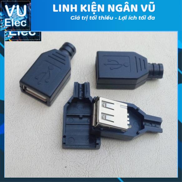 Đầu Jack USB A Cái, Đực