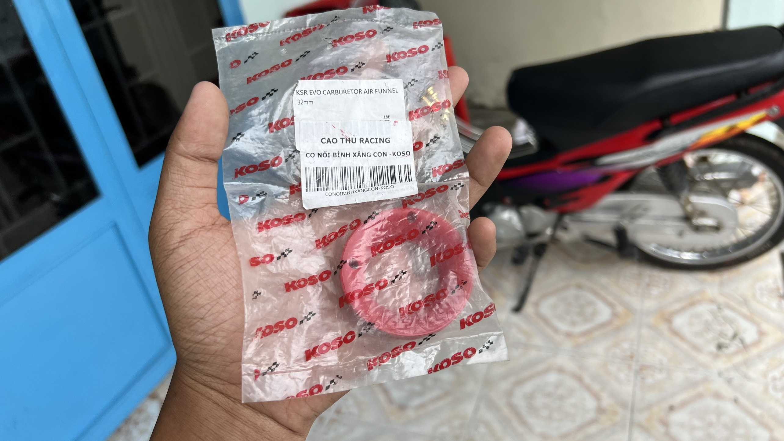 adapter pô e gắn bình koso họng 32 34