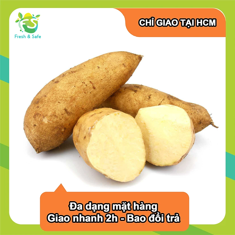 [Chỉ Giao HCM] Khoai Lang Trắng - 1 kg