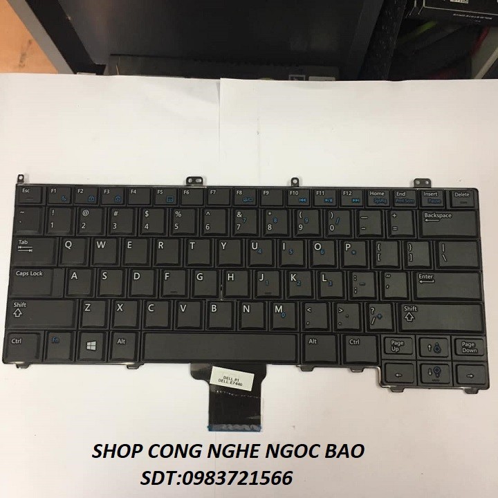 Bàn Phím Laptop Dell Latitude E7440 E7240