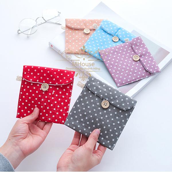 Túi Đựng Băng Vệ Sinh Kín Đáo Túi Vải Đựng Đồ Túi Đựng Đồ Cá Nhân Túi Xách Vải Túi Du Lịch Túi Xách Nữ Công Sở Ví Cầm Tay Túi Mini