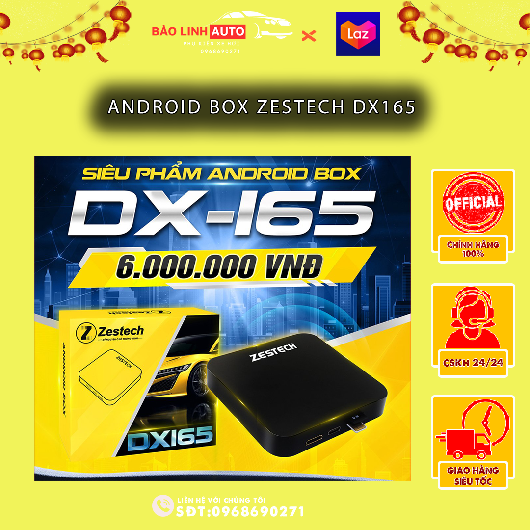 Android Box Zestech DX165 Vietmap S2 Dành Cho Ô Tô Giá Tốt