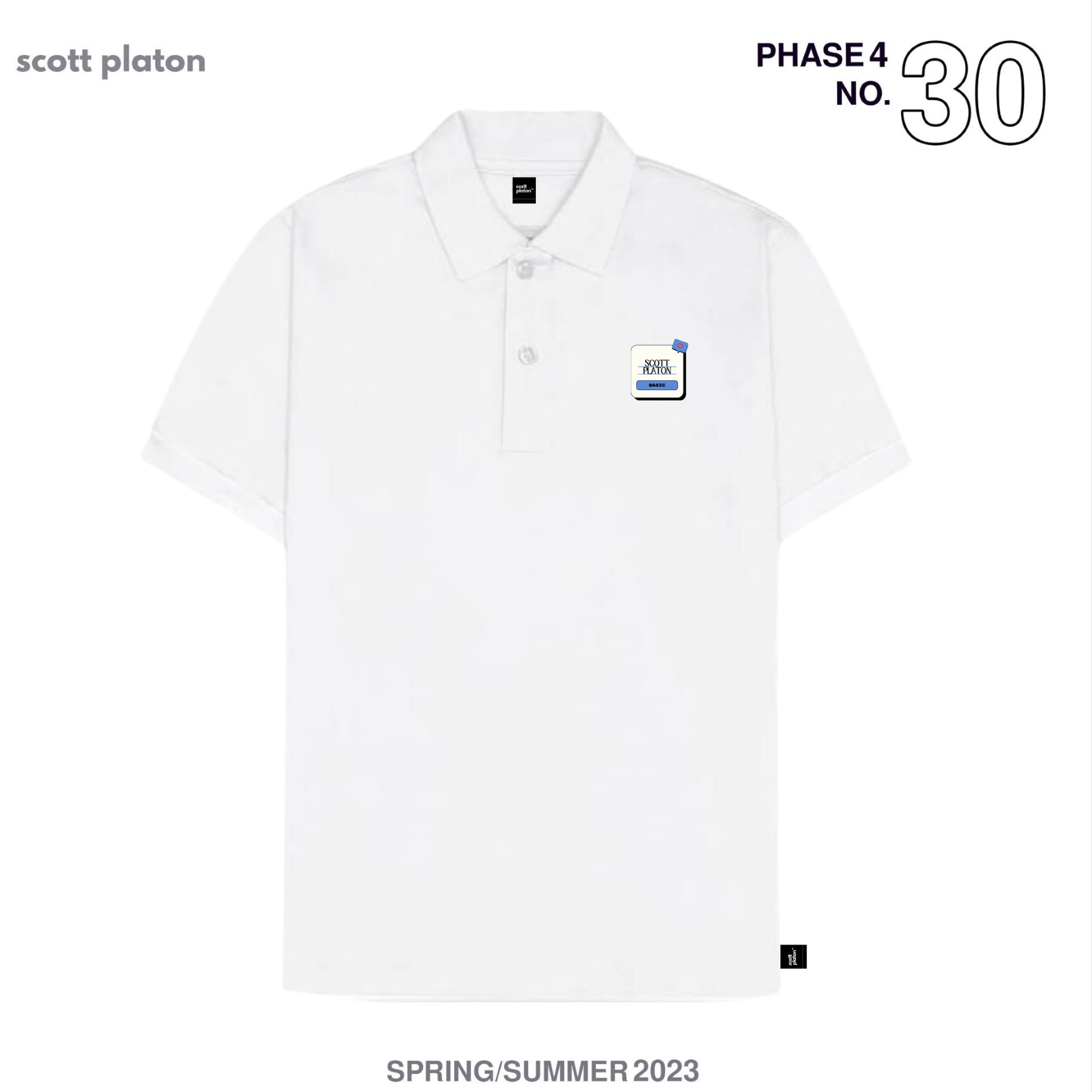 Scott Platon Áo Polo Mini Notebook Logo - Chất liệu microfiber dày dặn hút ẩm co giãn tốt