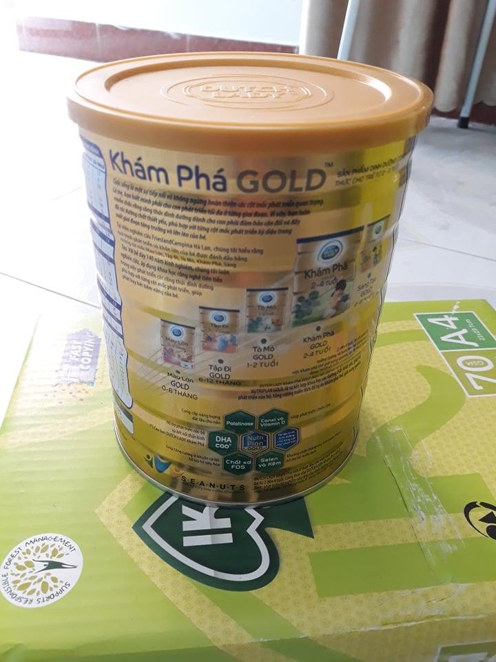 Sữa bột Dutch Lady Khám phá Gold 900g ( 2-4 Tuổi )