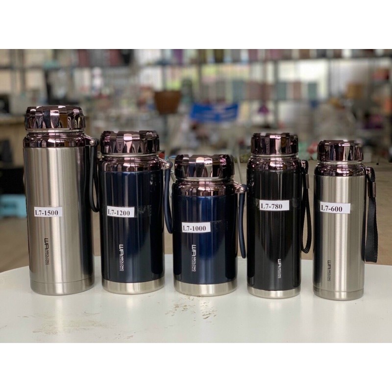 Bình Giữ Nhiệt Inox 1000ml Loại Đẹp