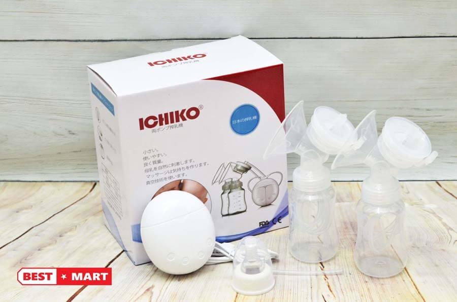 Van chân không máy hút sữa điện đôi ICHIKO