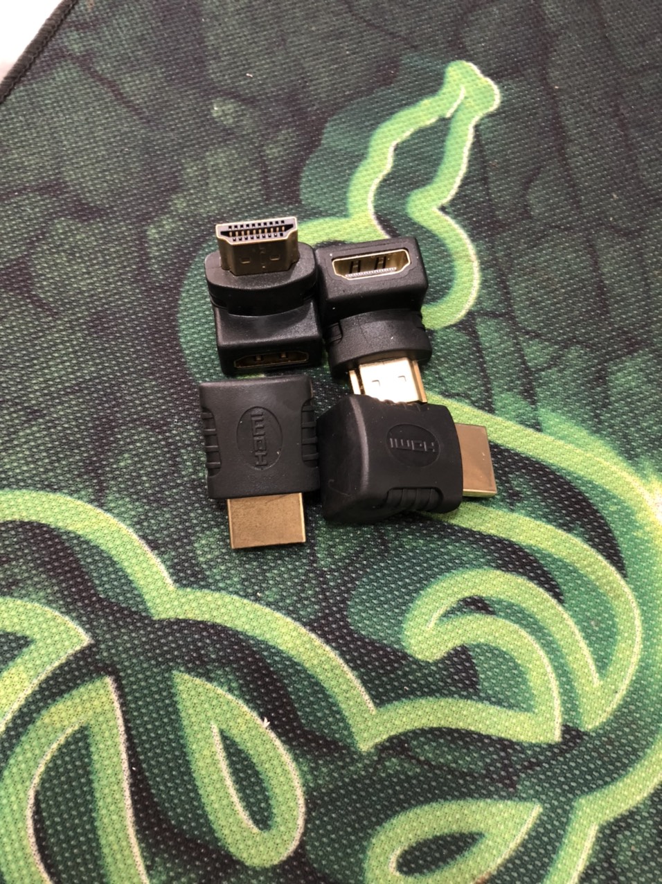 Đầu đổi góc HDMI bo góc 90 độ