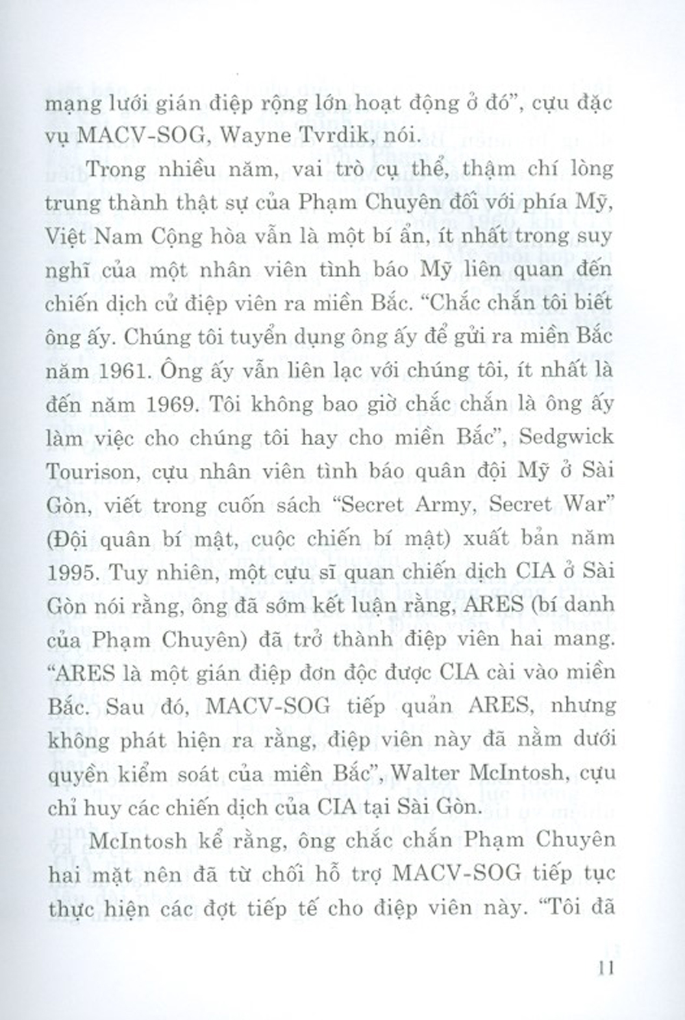Điệp Viên Ares Tự Thuật