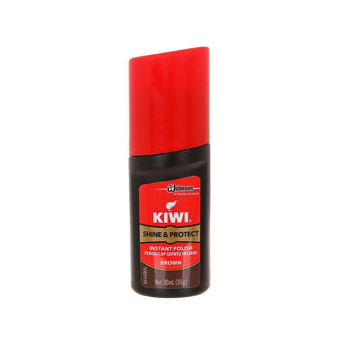 Xi bóng nước kiwi, nước đánh giày kiwi màu nâu 30g