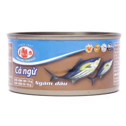 [COMBO 6 HỘP] Cá ngừ ngâm dầu Hạ Long 175g/105