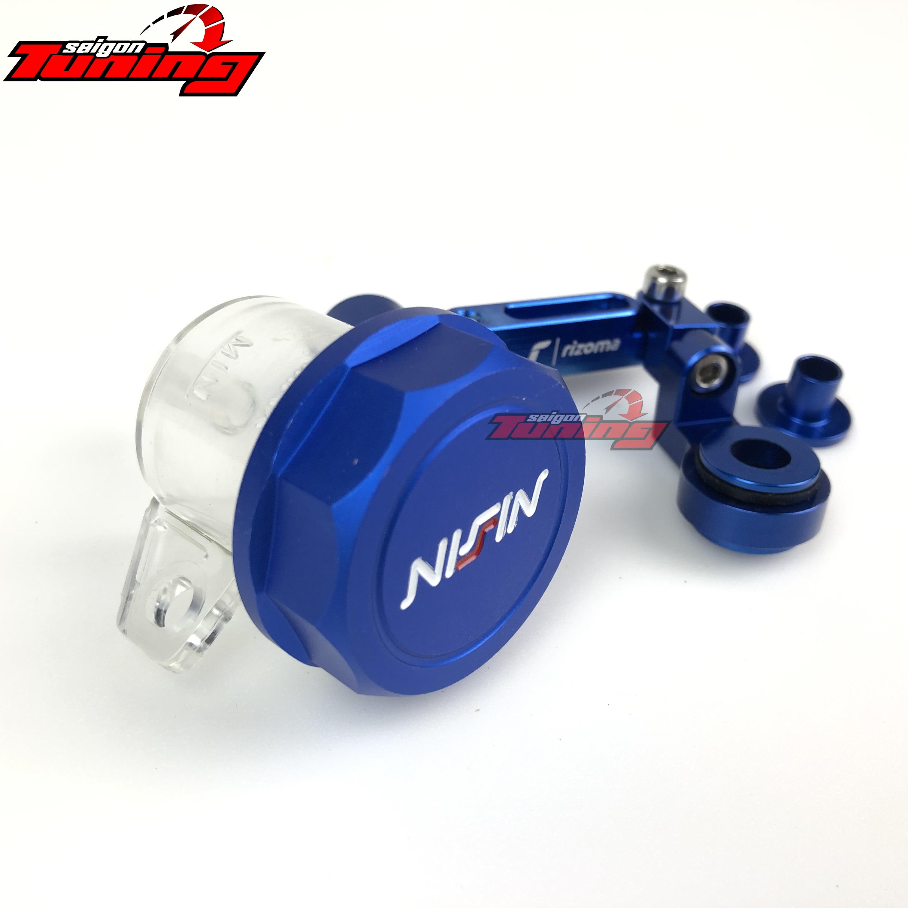[HCM]Combo bình dầu + pass gắn - Màu xanh Blue  SaigonTuning