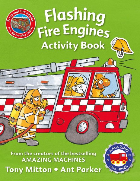 Amazing Machines Flashing Fire Engines Activity Book - Amazing Machines (Paperback)