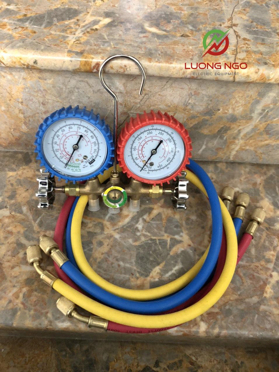 Bộ Đồng hồ nạp gas lạnh đôi