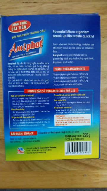 Bột thông cầu Amiphot 220g