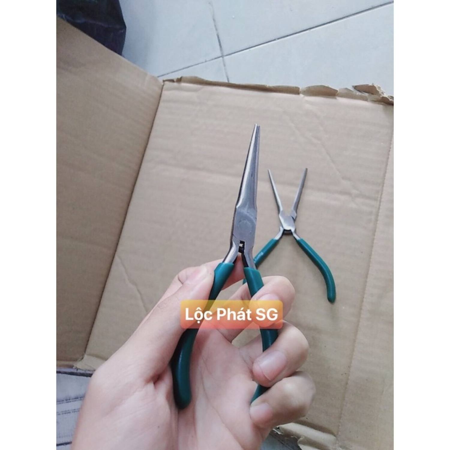 Kìm mỏ nhọn dài 125mm Berrylion