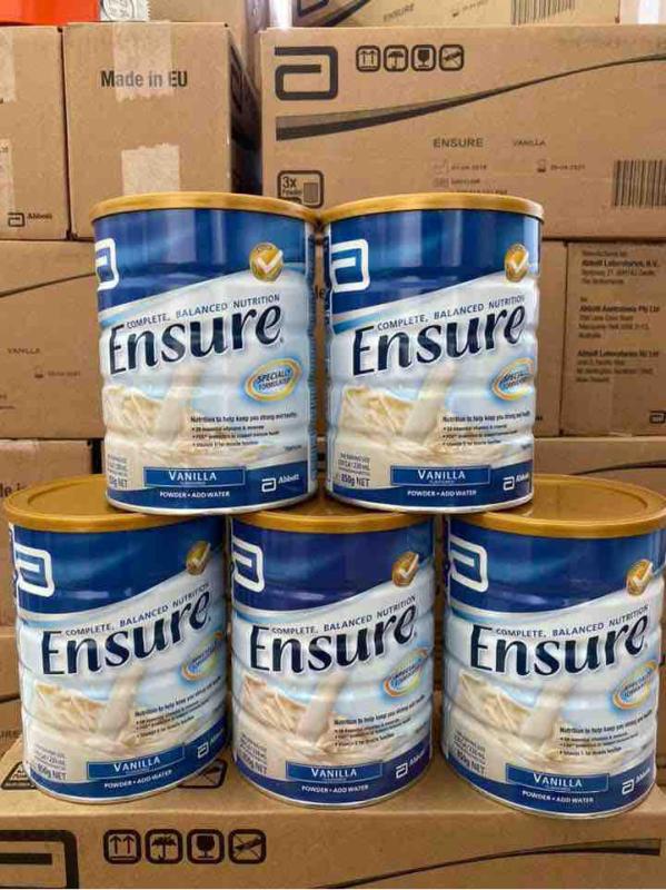 SỮA ENSURE ÚC HỘP 850gr cao cấp