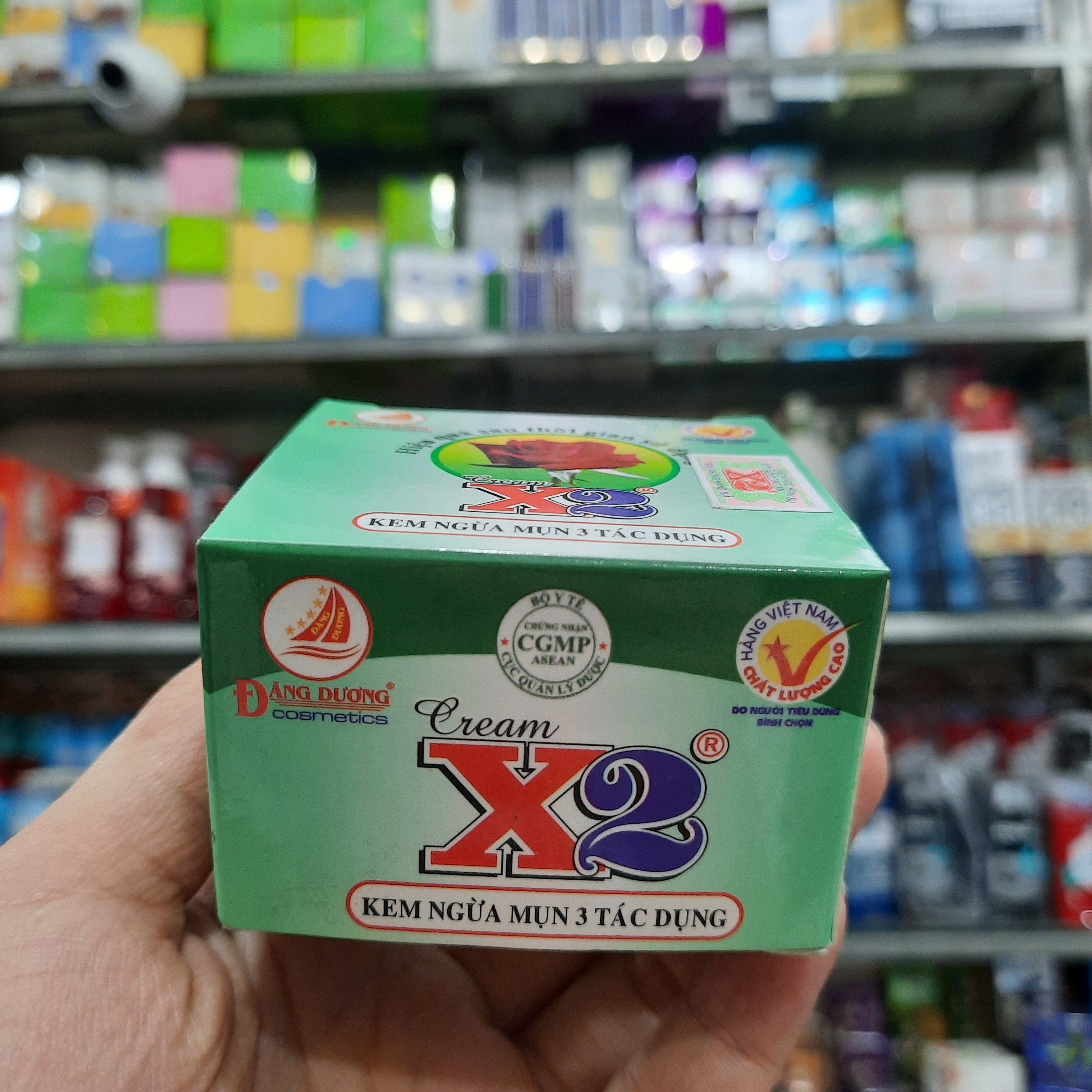 Kem ngừa mụn 3 tác dụng x2 6g