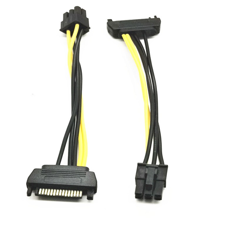 Cáp chuyển sata sang 6 pin