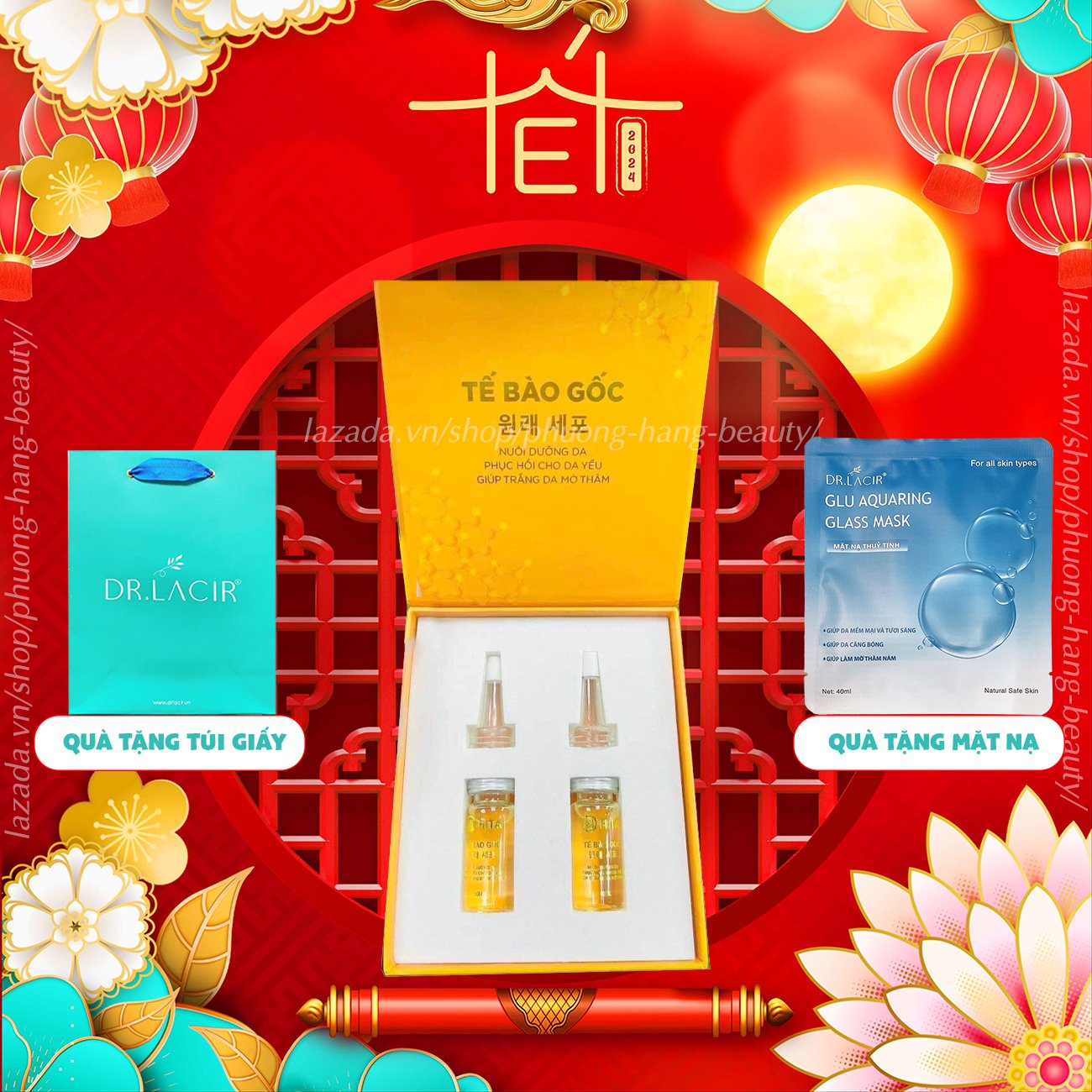 Tế Bào Gốc Hita Dưỡng Phục Hồi Da Cấp Tốc