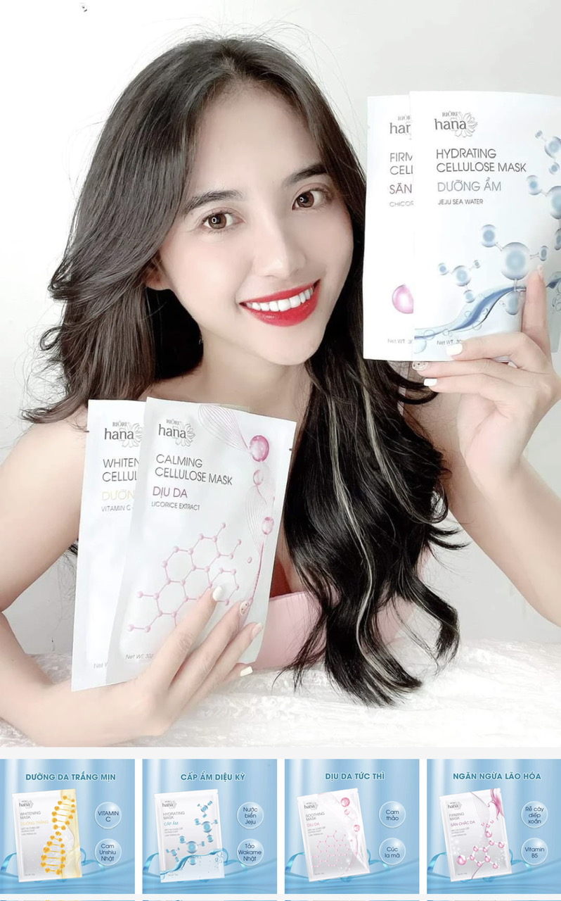 17.	(Miếng Rời) Mặt Nạ Sinh Học Cao Cấp RIORI - CELLULOSE MASK 30g
