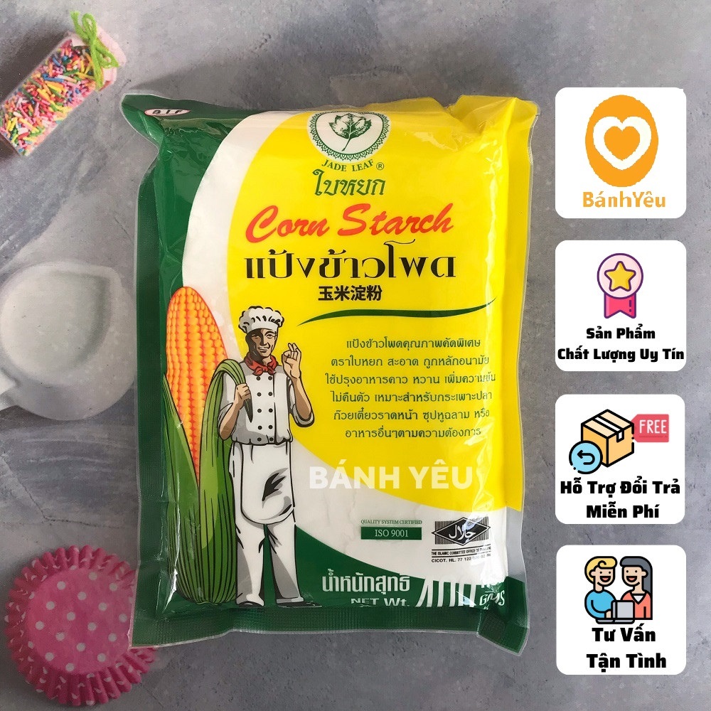 Bột bắp Thái Lan 400g - hiệu Jade Leaf dùng làm bánh,..