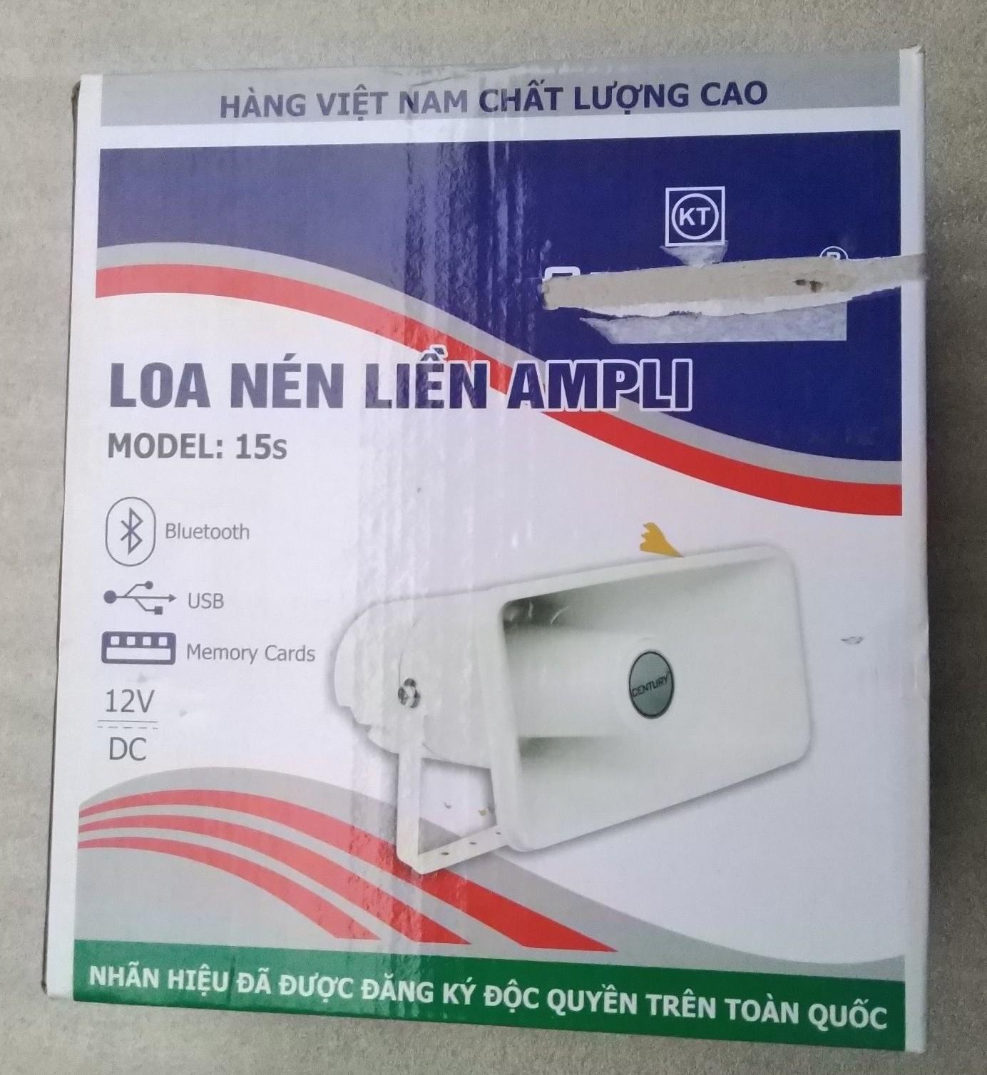 LOA NÉN LIỀN ÂM LI 12V - CÓ  THẺ NHỚ  CÓ BLUETOOTH