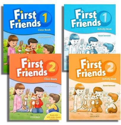 Sách - First Friends Classbook, Workbook Grade 1,2