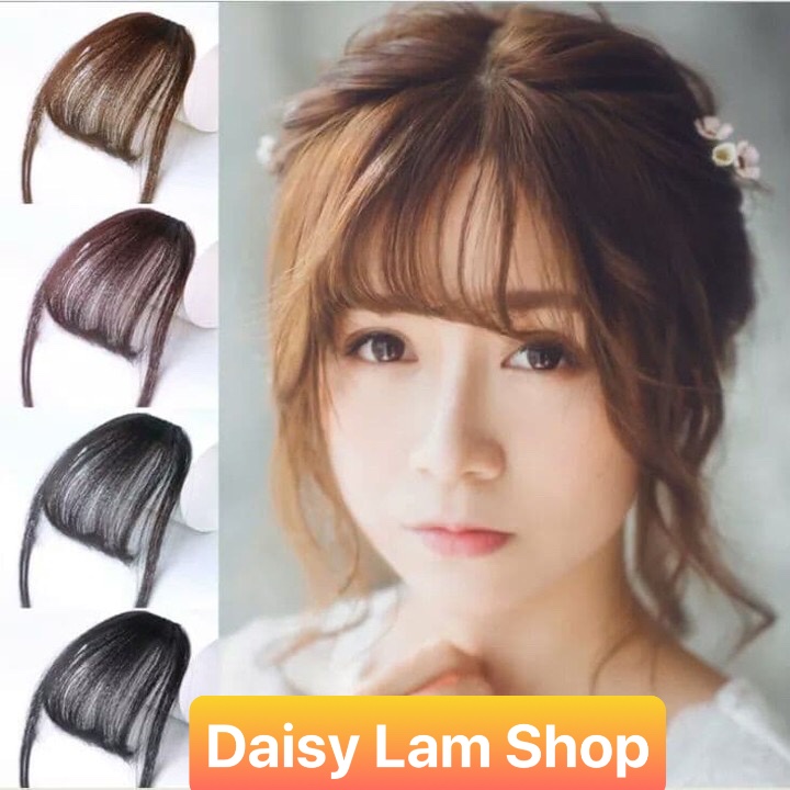 TÓC THẬT TÓC MÁI THƯA PHONG CÁCH HÀN QUỐC M010