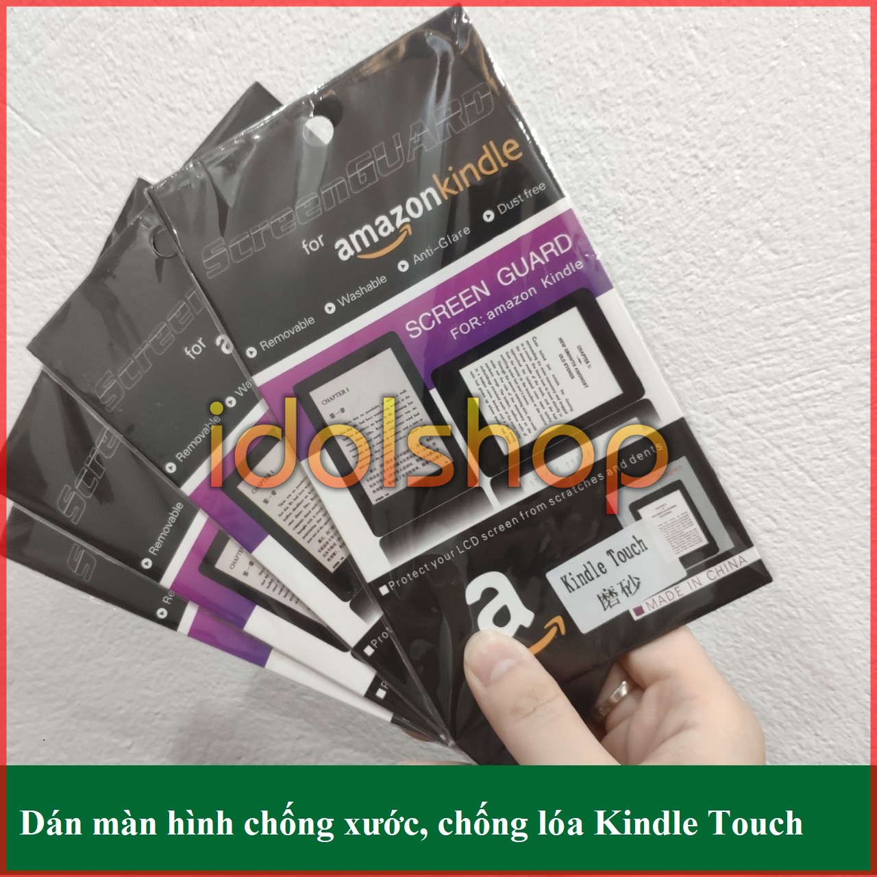 Miếng dán màn chống xước All new Kindle 2019 , Kindle Basis 8th