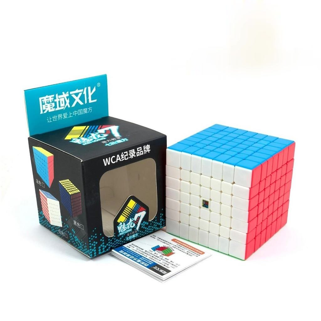 Rubik 7x7 stickerless moyu meilong mfjs rubic 7 tầng