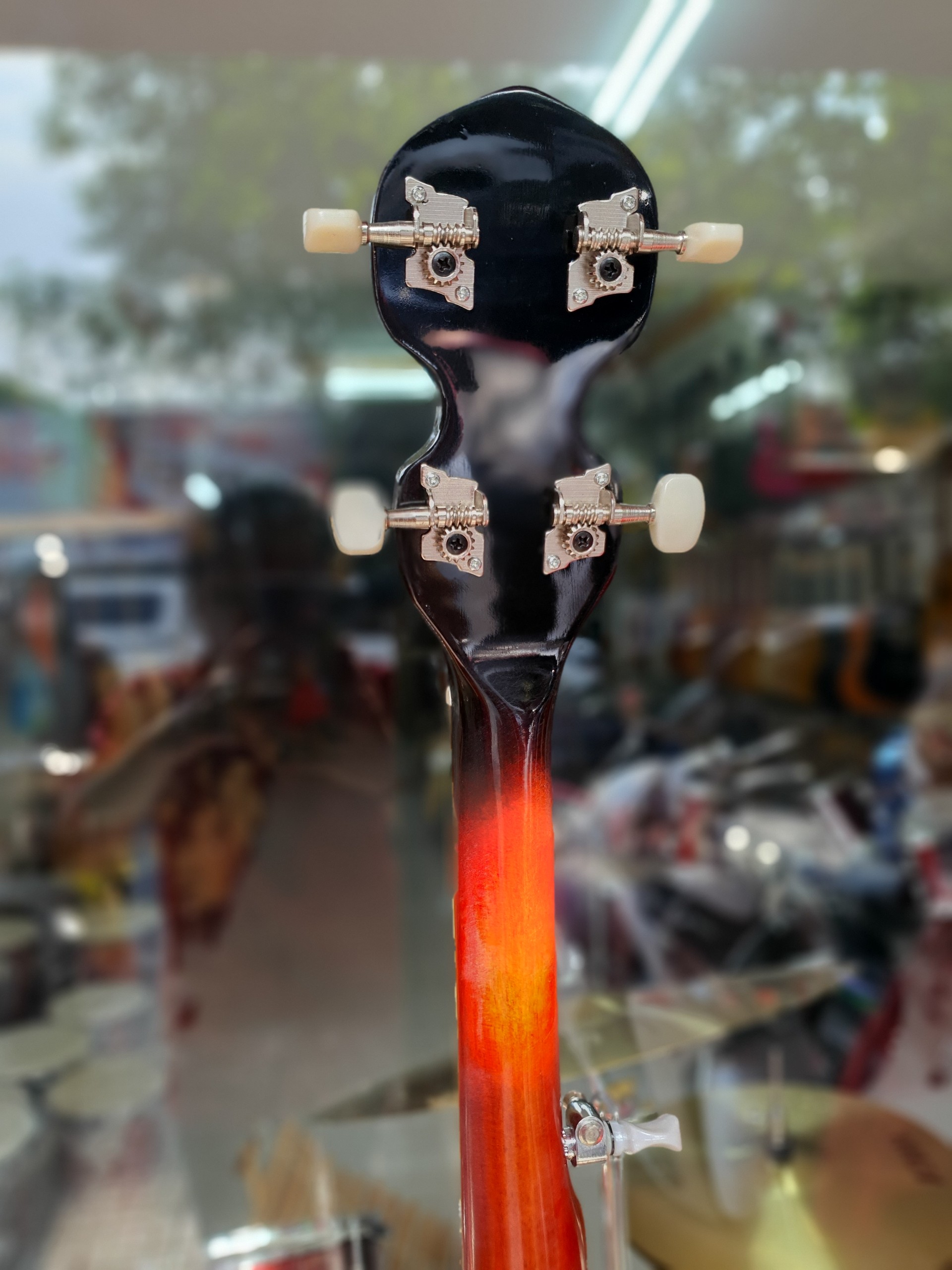 Đàn Banjo nhập khẩu gỗ Mahogany
