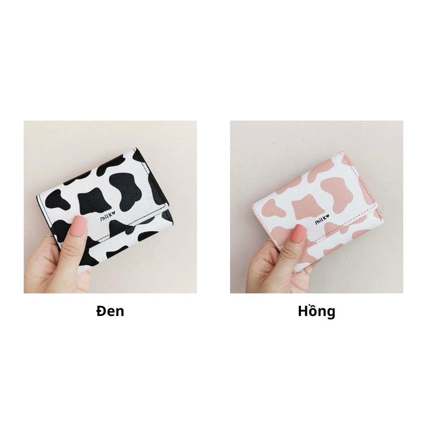 Ví nữ ngắn cầm tay mini cao cấp V81