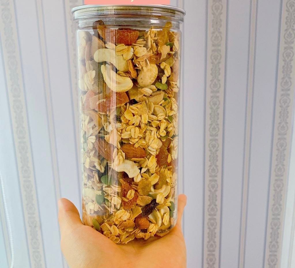 500Gr Granola ăn kiêng siêu hạt Healthy - ngũ cốc ăn kiêng không đường