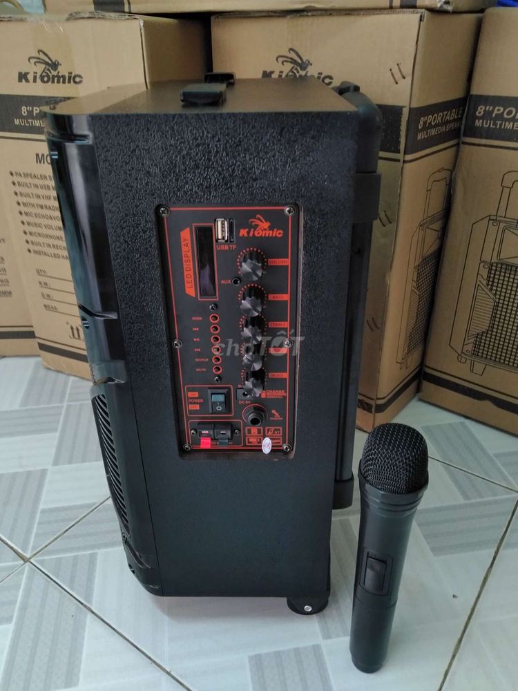 [HCM]Loa Kéo Karaoke Bluetooth Kiomic K108 cực hay