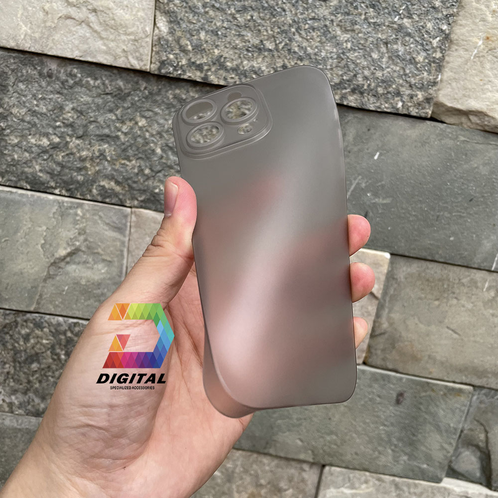 Combo 2 Ốp Lưng Trong Nhám Unibody iPhone 14 Pro Max Siêu Mỏng