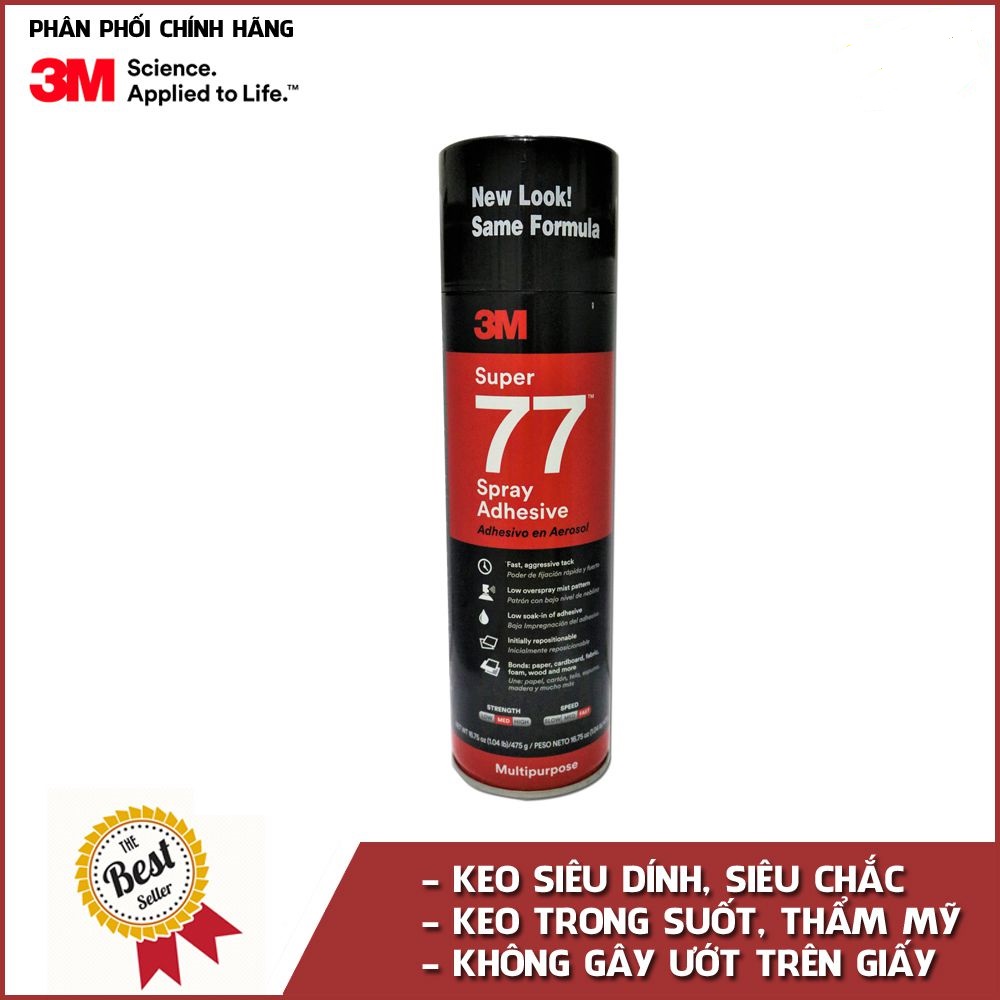 Keo Xịt Đa Năng 3M Super 77