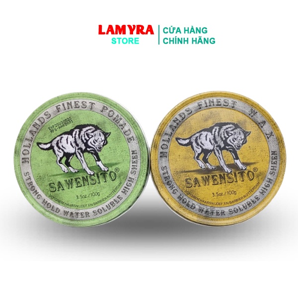 Sáp vuốt tóc SAWENSITO 100gr tạo kiểu giữ nếp cho tóc [HÀNG CHÍNH HÃNG]