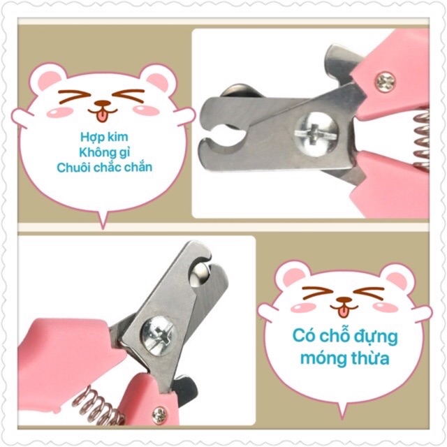 Kìm Cắt Móng Cho Chó Mèo - Kìm Cắt Móng Thú Cưng