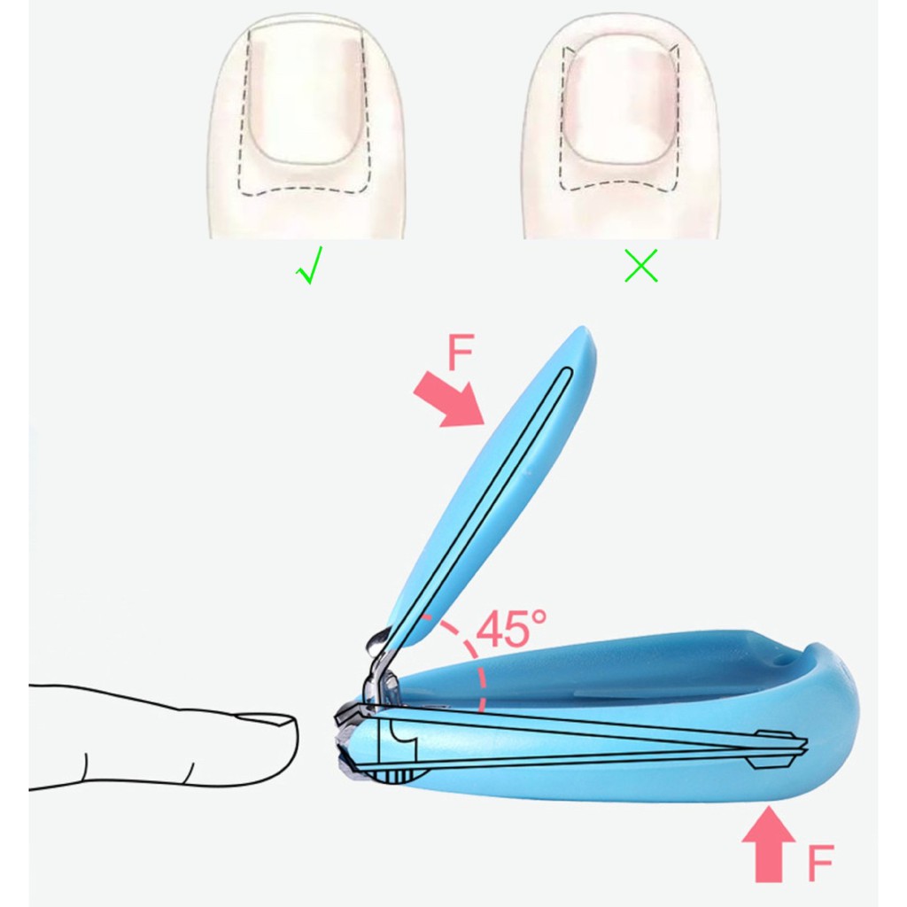 Bộ bấm móng tay cho bé 4 chi tiết