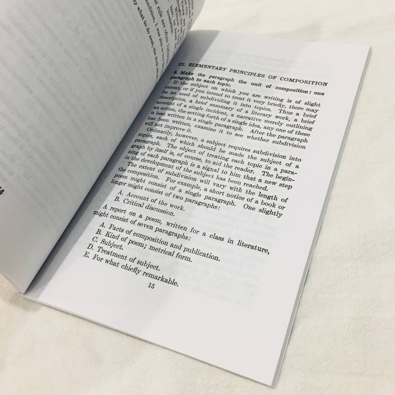 Book - The Elements of Style