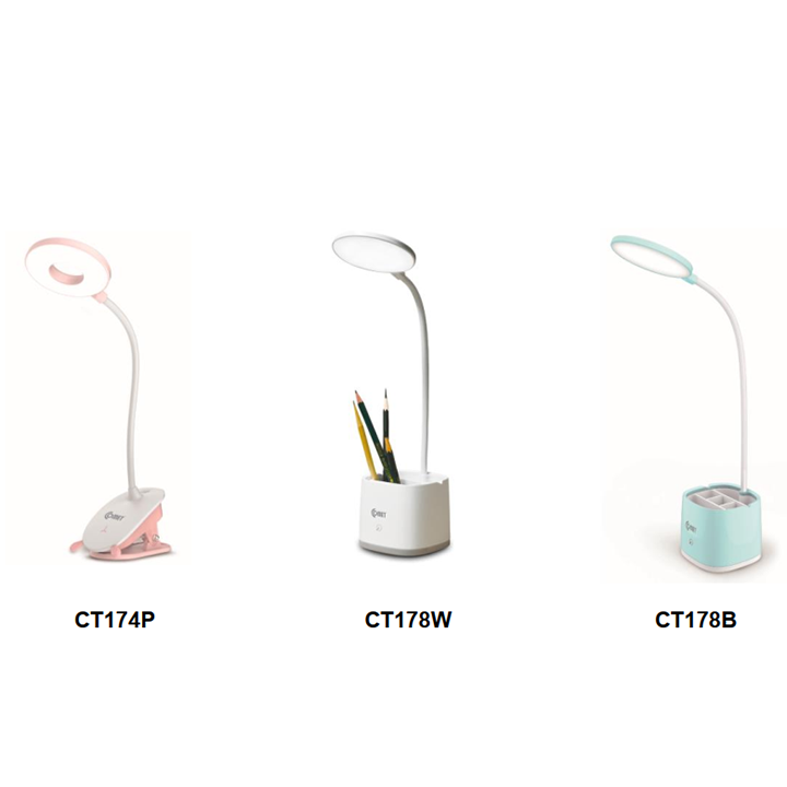 [HCM][Free Ship] Đèn Bàn Sạc Led cao cấp Comet CT178 - Hàng chính hãng